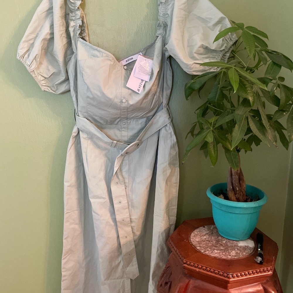 New with tags just fab green dress xxl